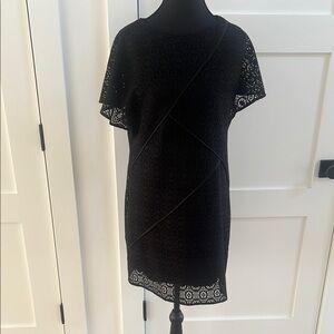 Elegant Black Lace Dress